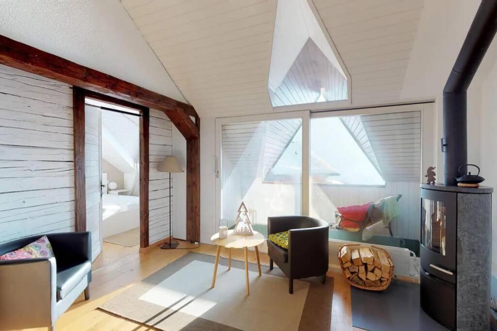 Charmant Et Lumineux Appartement Duplex A Charmey Eksteriør billede